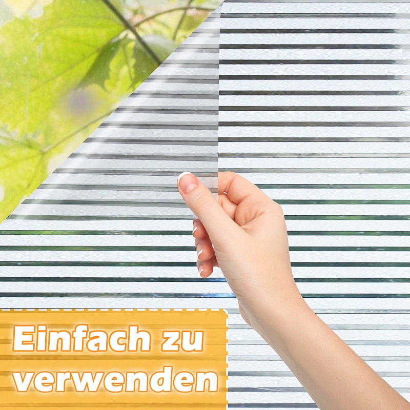 Film adhésif électrostatique pour vitrage dépoli protection intimité, Streifen, 60*200CM, 2 Stück - 6