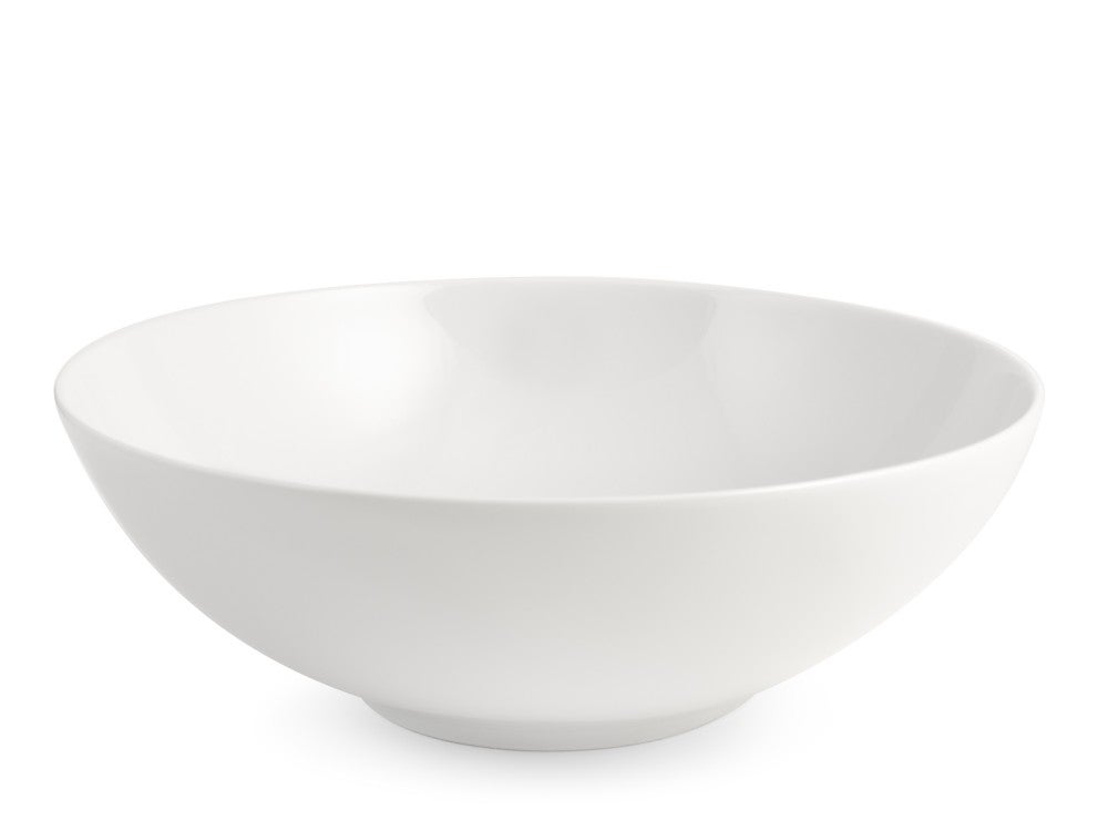 H&H Ensaladera York De Porcelana De 26 Cm. Apto Para Lavavajillas Y Microondas. Blanca , Leroy Merlin