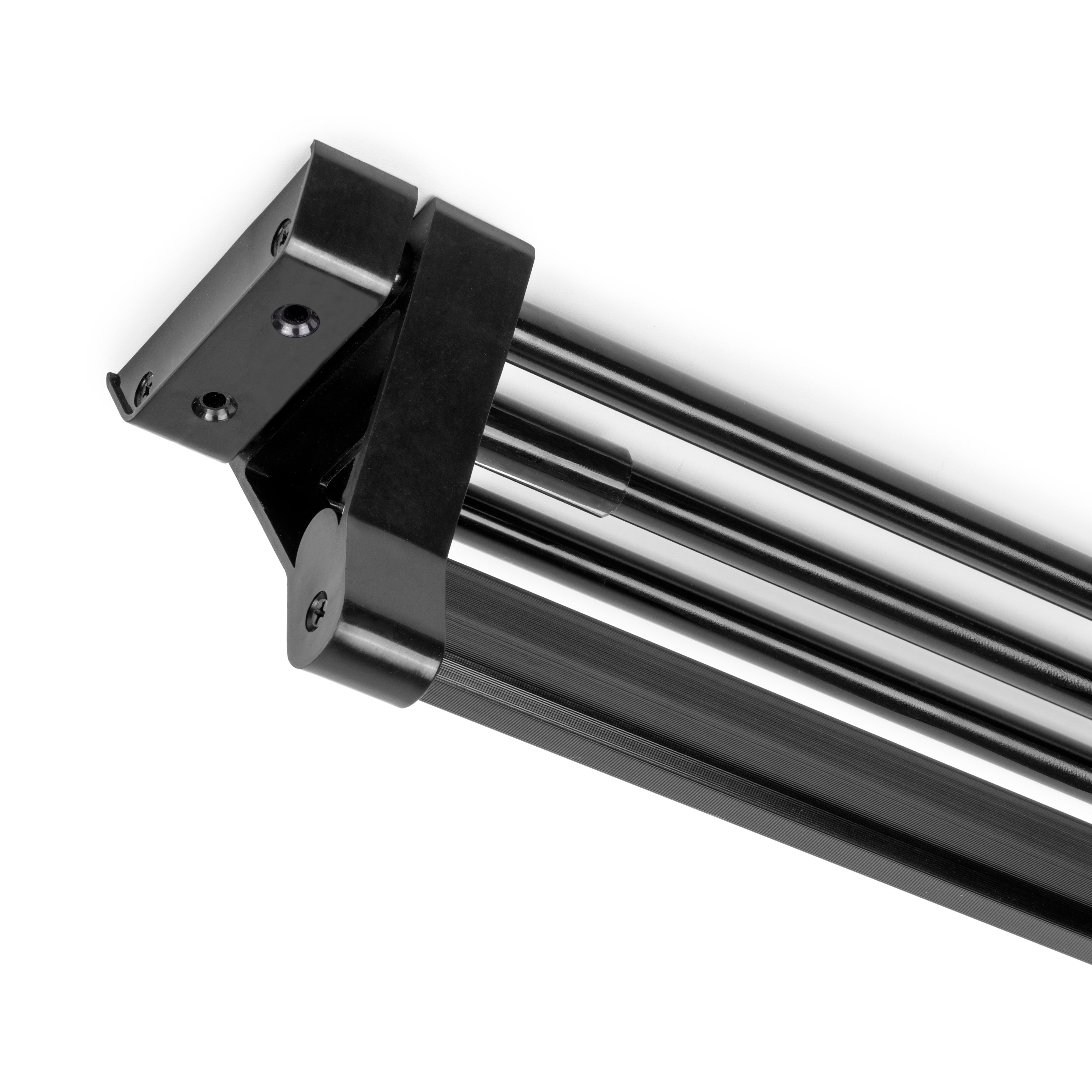 Emuca Porte-vêtements extractible pour armoire Peint en noir, Aluminium. - 5