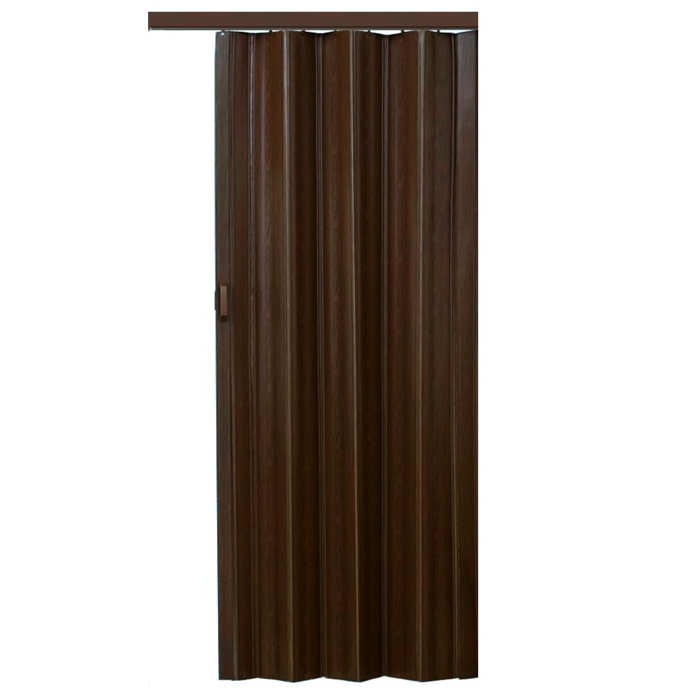 Usa plianta Lamina, din lamele pvc, culoare Wenge, 82x203cm