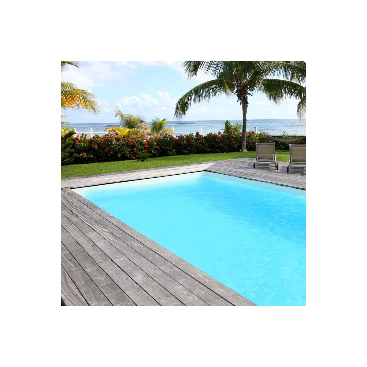 PEINTURE PISCINE BÉTON - 12 Couleurs - HAUTE RESISTANCE 7 ans - ARCAPISCINE Blanc - 10 L - ARCANE INDUSTRIES - 9