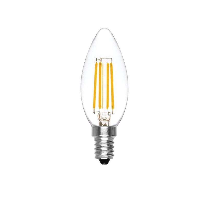 Ściemnialna żarówka LED Olive 6W 2700K E14