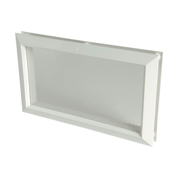 NICOLL Hublot décoratif rectangulaire 380x225 vitre incolore