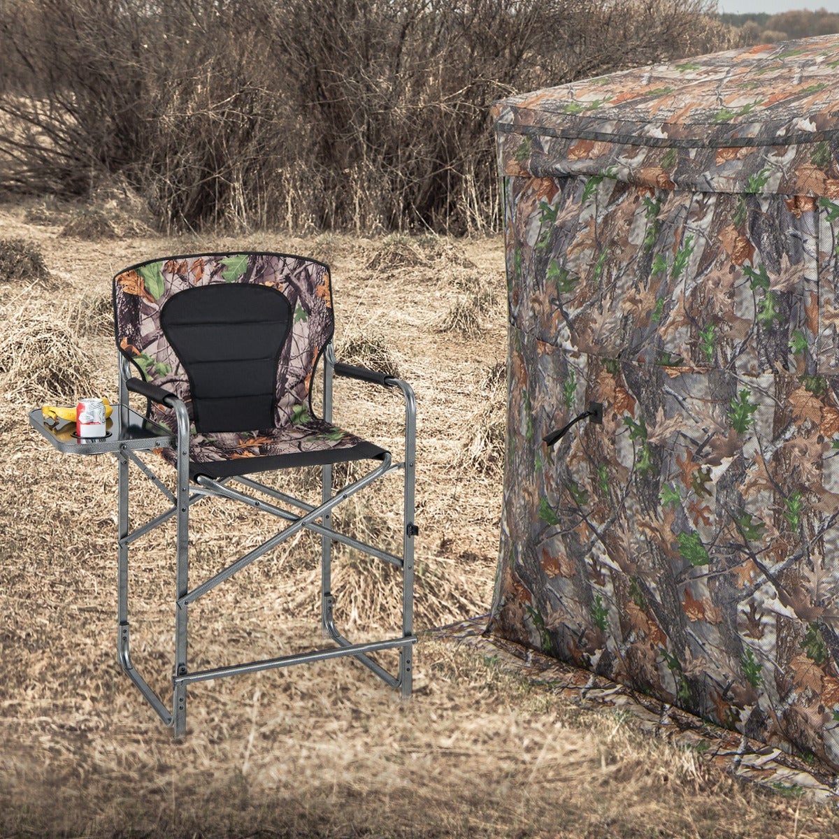 Tabouret pliant télescopique réglable - Chaise haute portable pour camping, randonnée, alpinisme