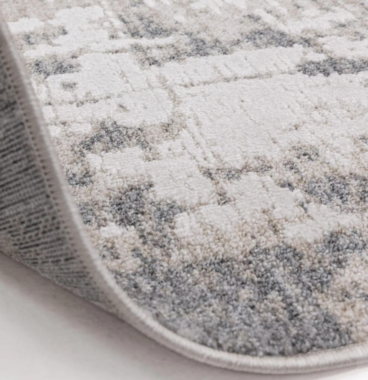 Tapis tissé plat moderne Gris 160x240 cm - 6