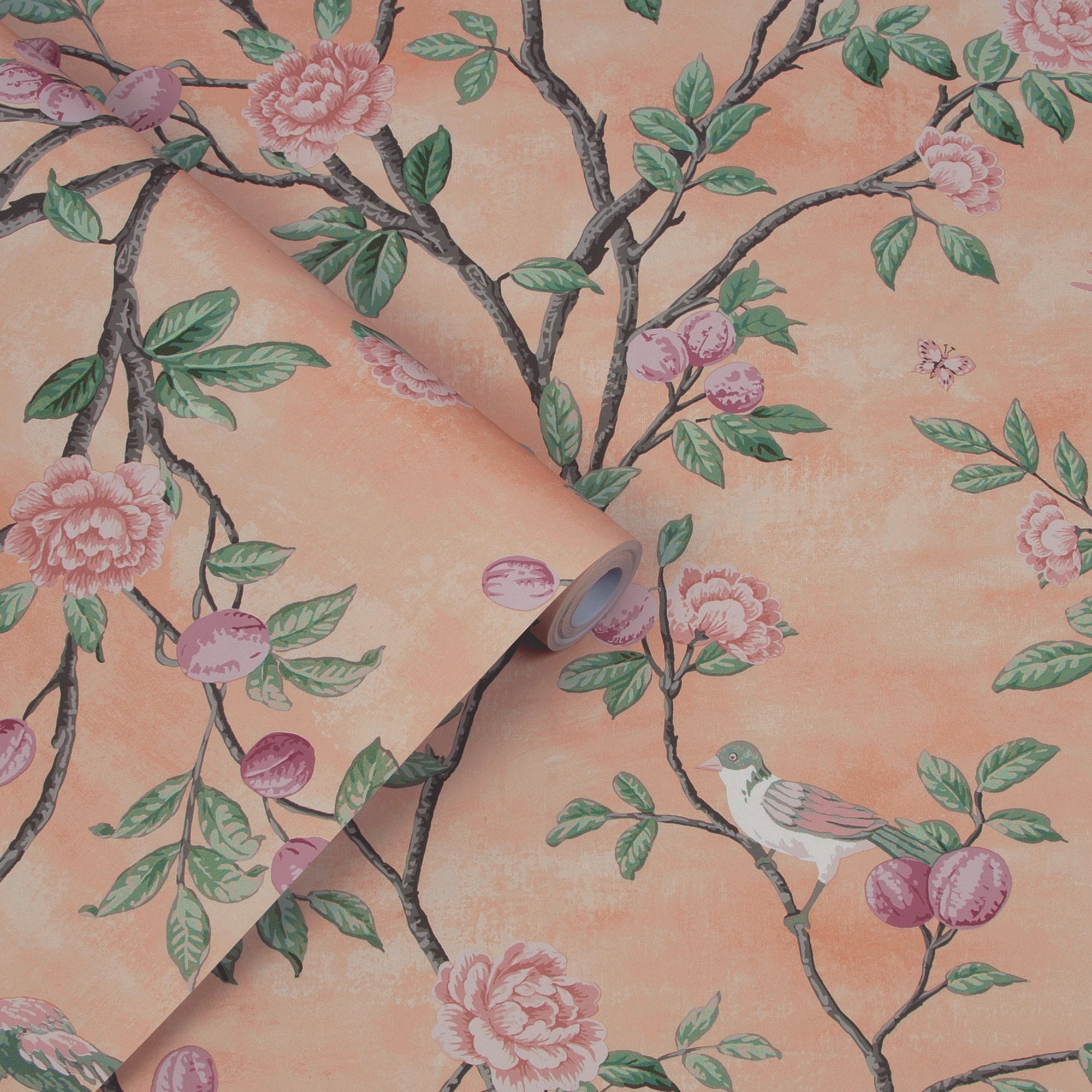 Laura Ashley Tapeta filzelinowa EGLANTINE 10 m x 52 cm