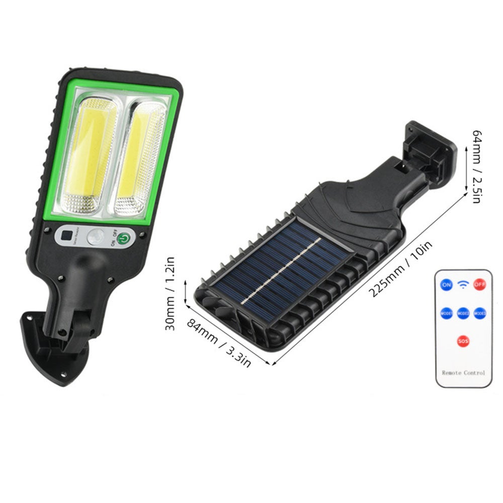 Solarna lampa ogrodowa zewnętrzna, wodoodporna, z czujnikiem indukcyjnym LED, bardzo jasna lampa ścienna, białe światło do ogrodu