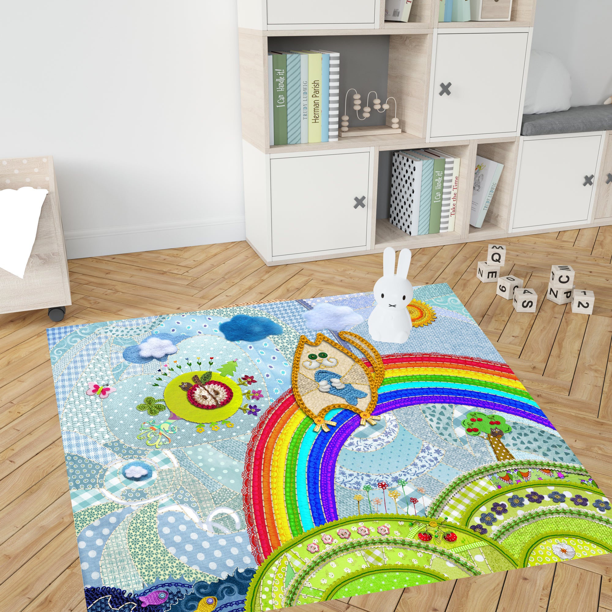 Tapis vinyle Pow - Enfants main image 1