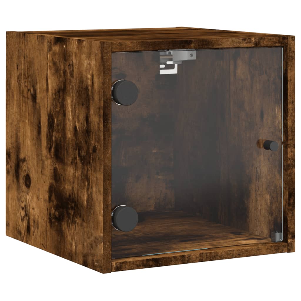 Table De Chevet En Verre Transparent - Dimensions 50x45x45 Cm - Occasion