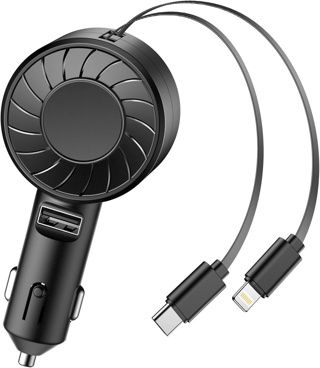 Adaptateur Allume-cigare Vers USB - Mini - Rouge - Pour Recharger Téléphone (iPhone, Android, MP3, Etc.) - Neuf