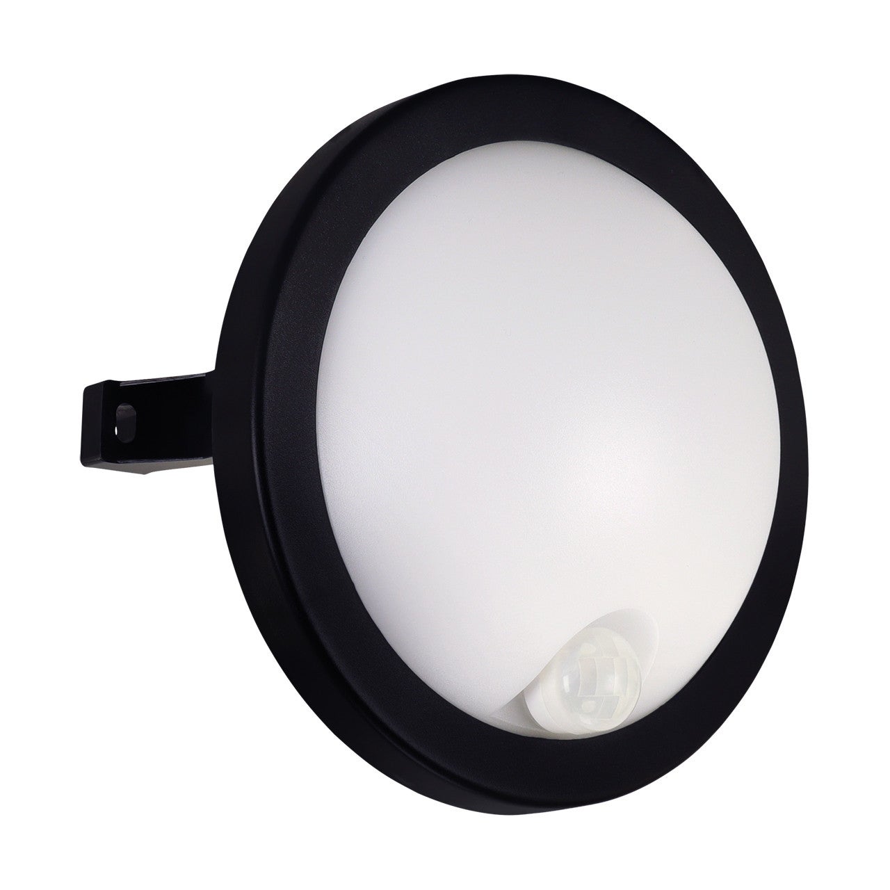 Kinkiet zewnętrzny z czujnikiem ruchu TRYTON LED 11W Neutralna biel 870lm czarno-biały wym: 8x17,2x15 cm IP54 Struhm