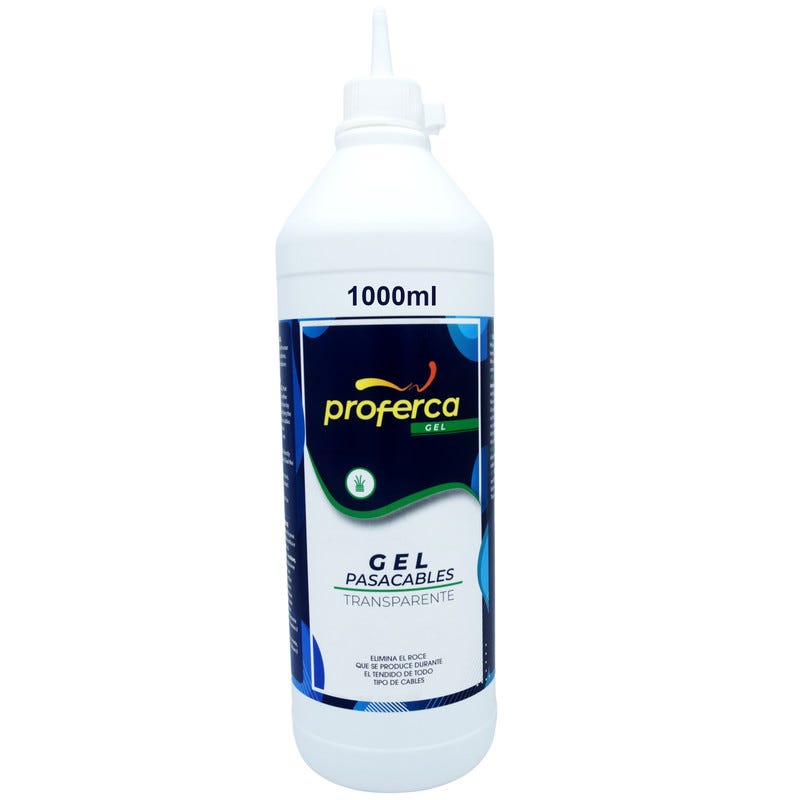 Gel Pasacables Transparente 1000ml | Lubricante Profesional para Tendido de Cables | No Mancha | Leroy Merlin Gel Pasacables Transparente 1000ml | Lubricante Profesional para Tendido de Cables | No Mancha | Leroy Merlin