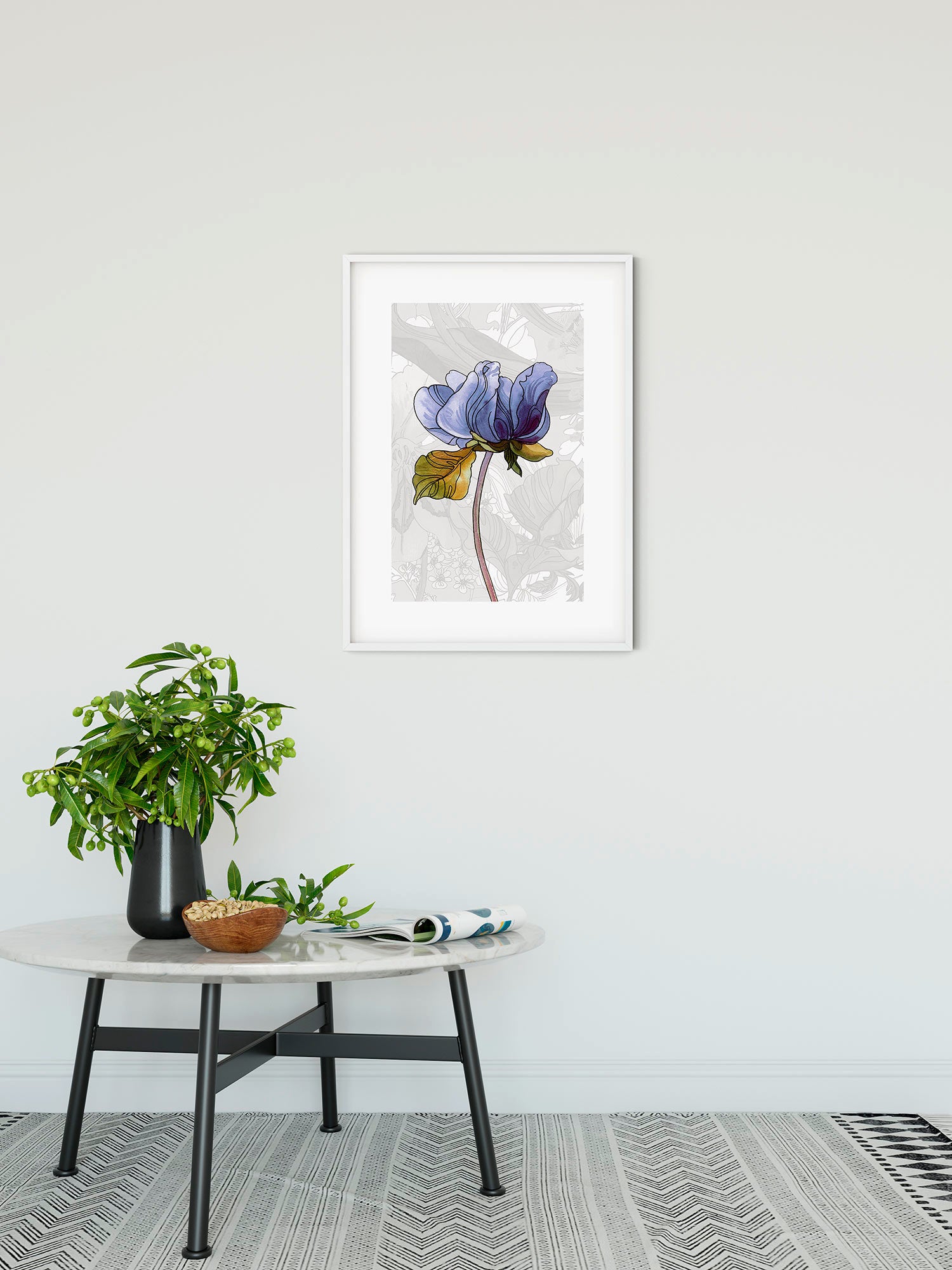 Cartel artístico de komar - casta - talla: 50 x 70 cm
