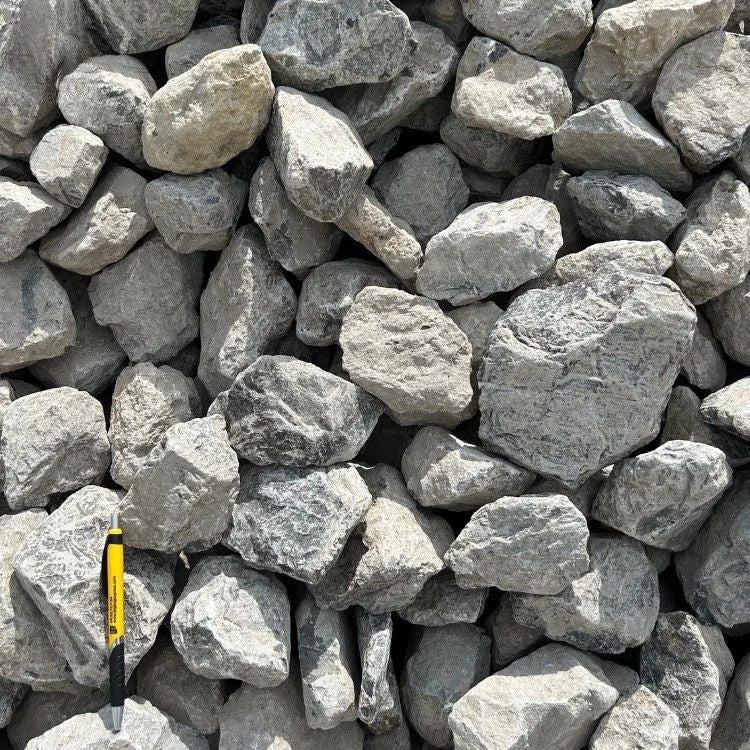 BIG BAG de +/- 1,5T Ballast ou Pierre à Gabion Gris Ø 80/150 mm - Livraison PREMIUM - 3