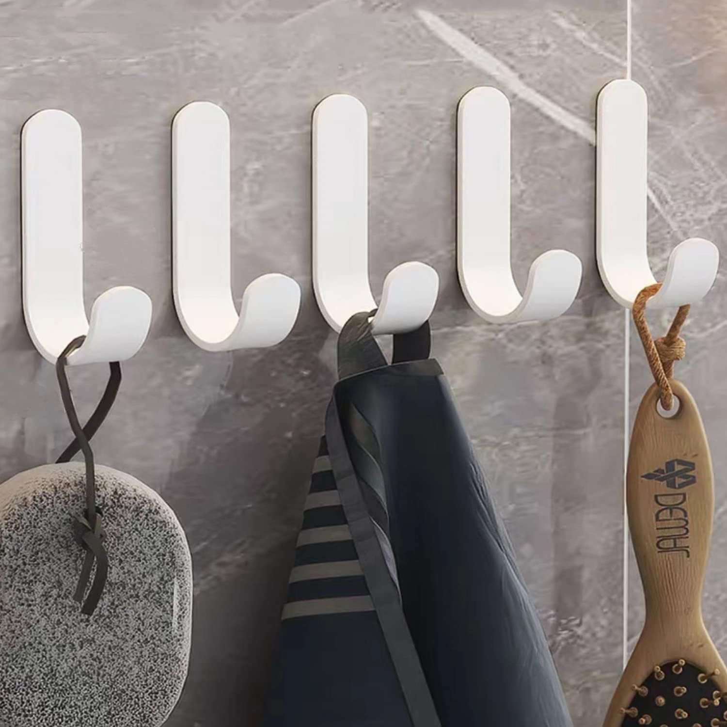 Lot De 12 Patères Crochet Adhesif Mural,Crochet Mural Adhesif