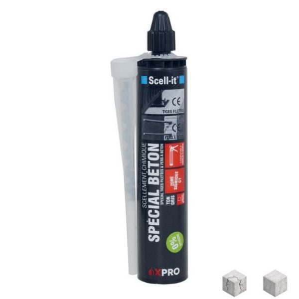 Mortier chimique vinylester x pro - Capacite : 300ml - SCELL IT