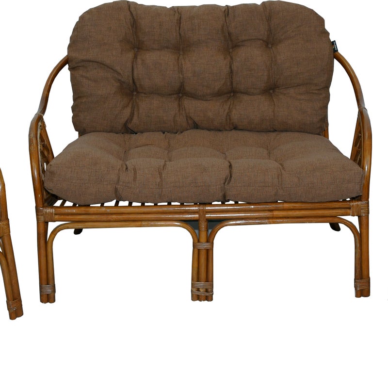 Poduszki na meble rattanowe AMPO komplet brązowy 1 kpl.