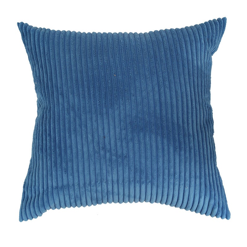 Set di 2 federe per cuscini in velluto giallo - 45 x 45 cm, morbido