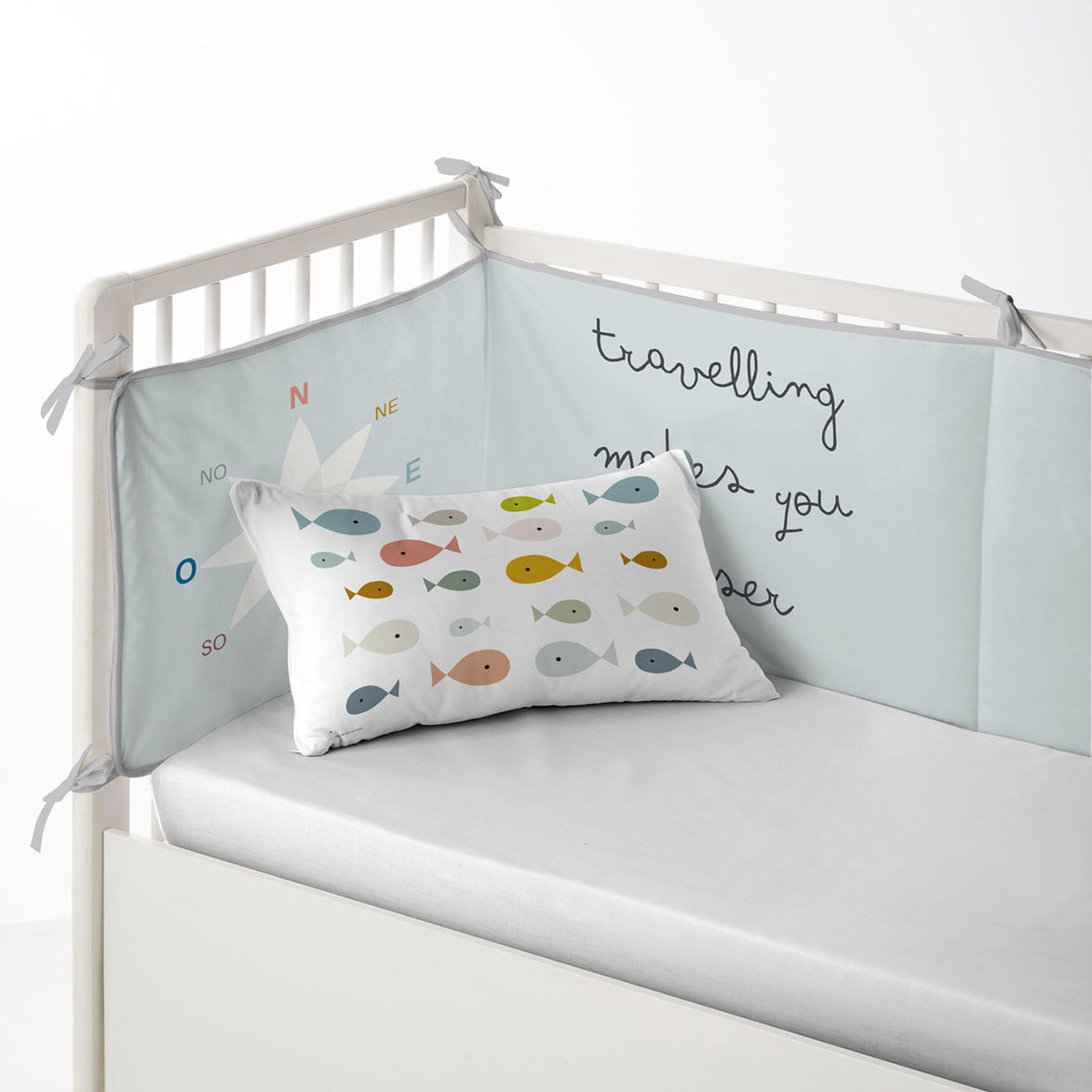 Accessorio per la camera da letto, protezione per lettino, sponda extra