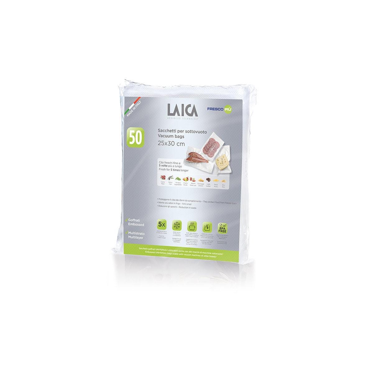 Laica Sacchetti Sottovuoto TR1000 Per Cottura Sous Vide - 30 Pezzi 25x30cm - Foto 8