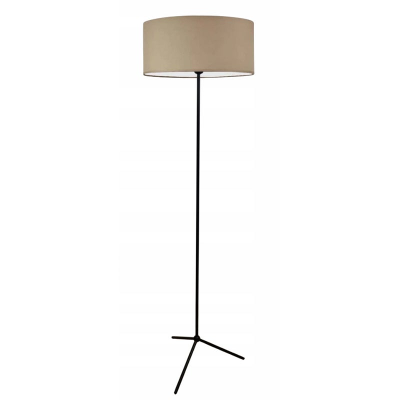 Lampa stojąca podłogowa z abażurem walec 40cm CARALA