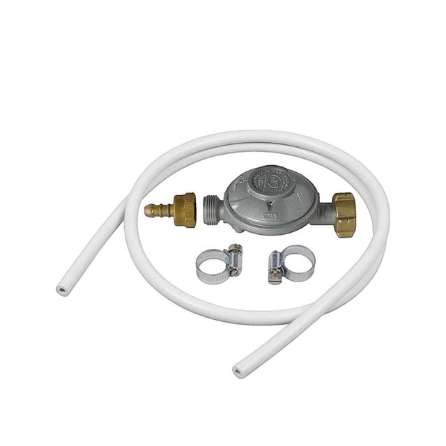 Kit Butane avec détendeur + Tube + Collier NF - ROUSSEAU