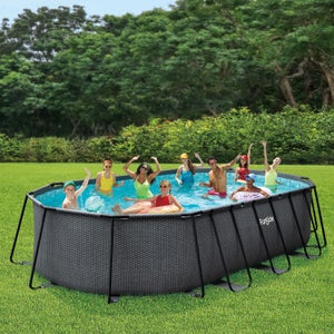 Manche Télescopique Piscine Aluminium 1,2 à 3,6 M – 3 Sections, Ultra Léger Et Robuste Pour Balai & Épuisette