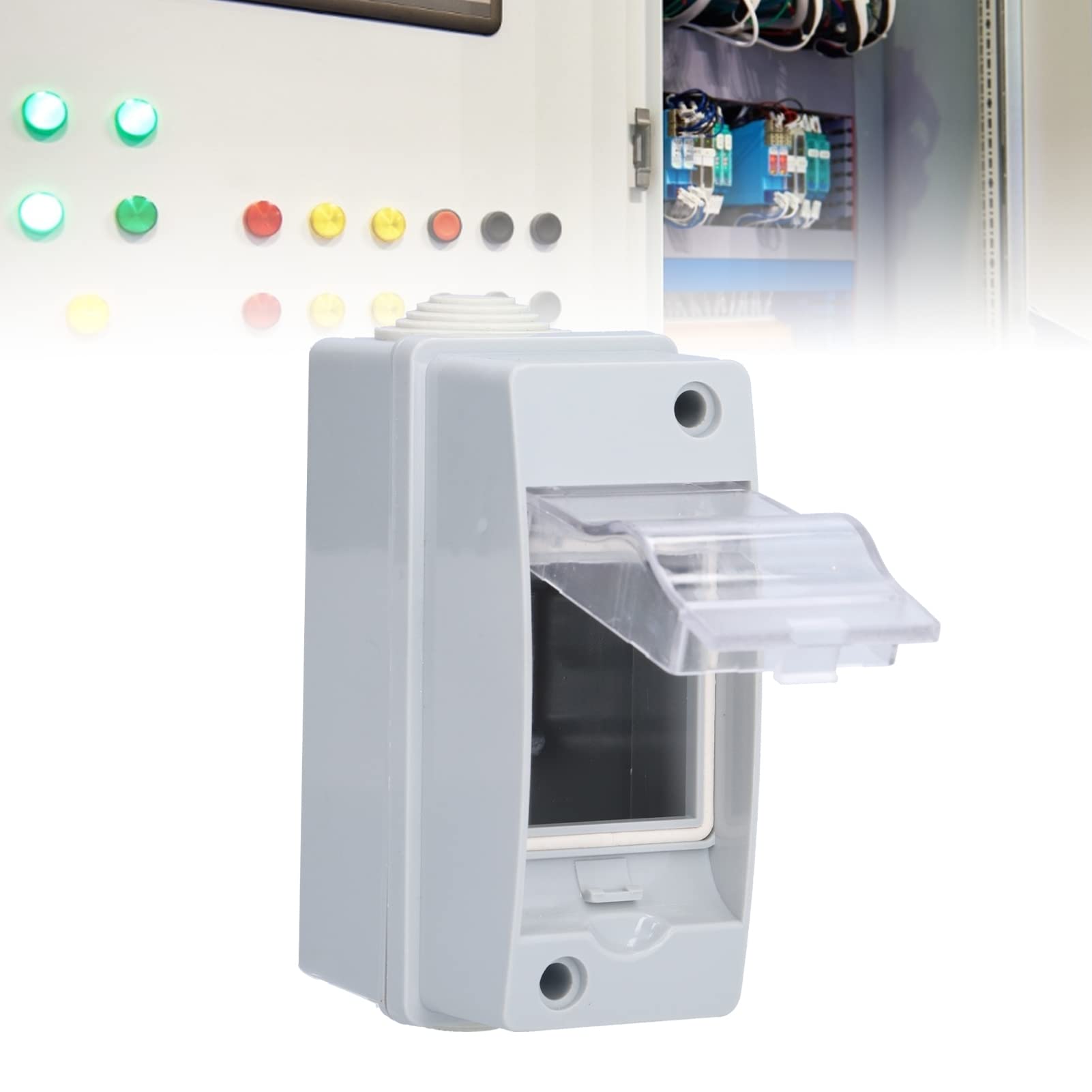 Boîtier De Distribution électrique YWBL-WH 5-8 Voies – Plastique, Couvercle Transparent, Montage Mural Intérieur