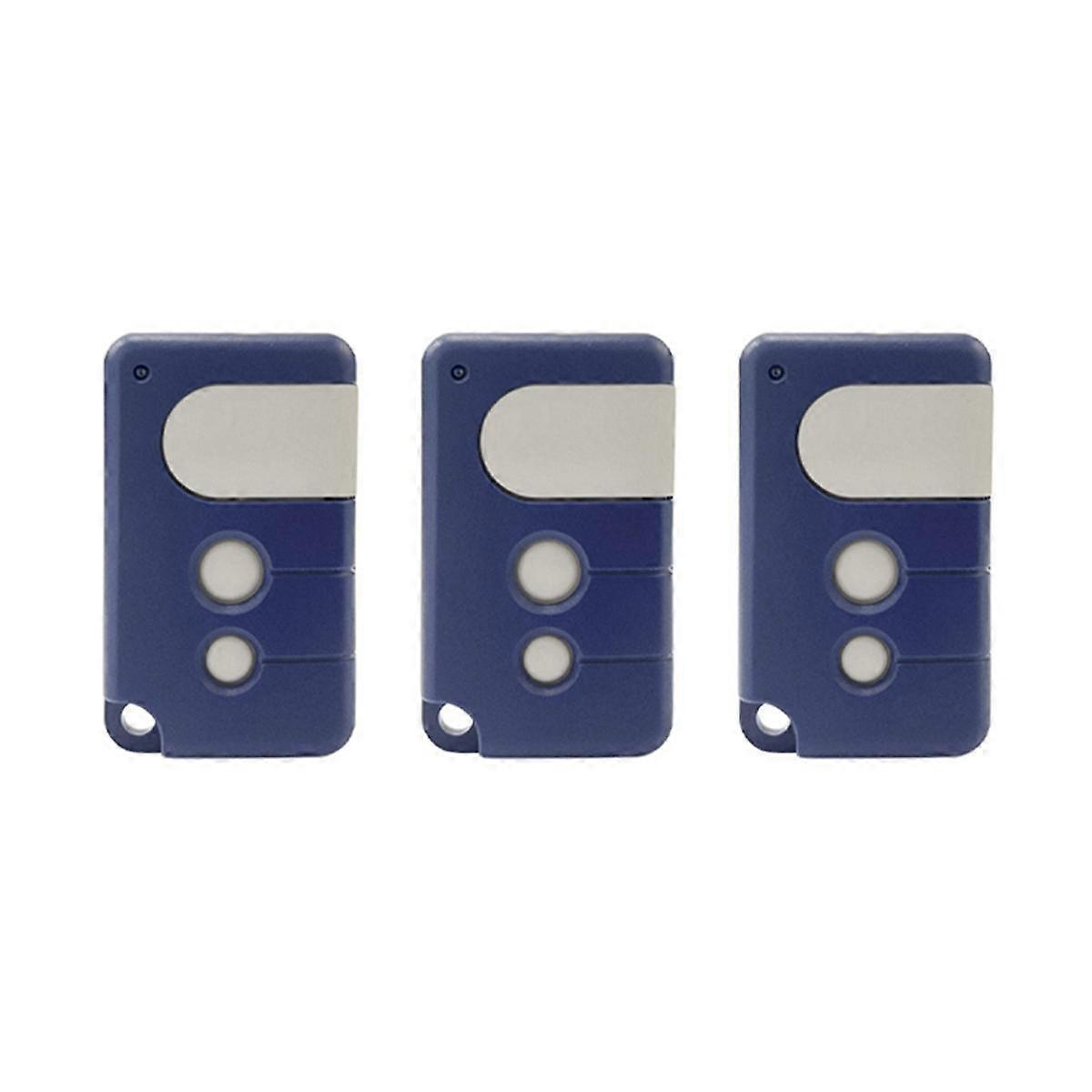 Lot De 3 Télécommandes Porte De Garage – 433,92 MHz – Compatibles Genius Echo TX4, TX2, TE443H – 2 Canaux