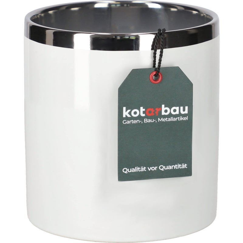 Doniczka cylinder fi 120 donica osłonka na kwiaty - KOTARBAU