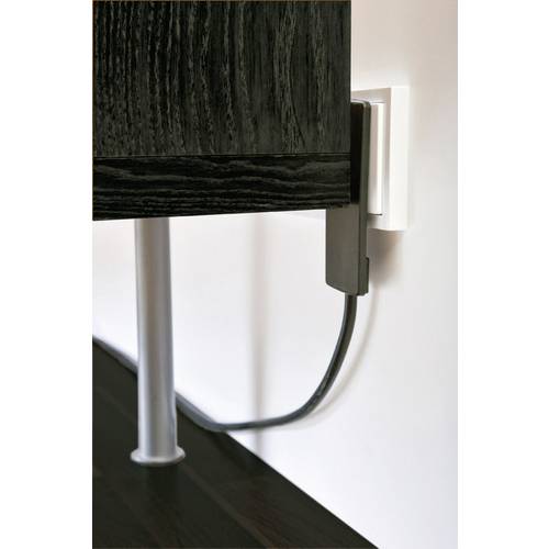 Fiche plate à contact de protection EVOline 1510.0000.0300 avec dispositif daide au branchement plastique 230 V blanc - 3