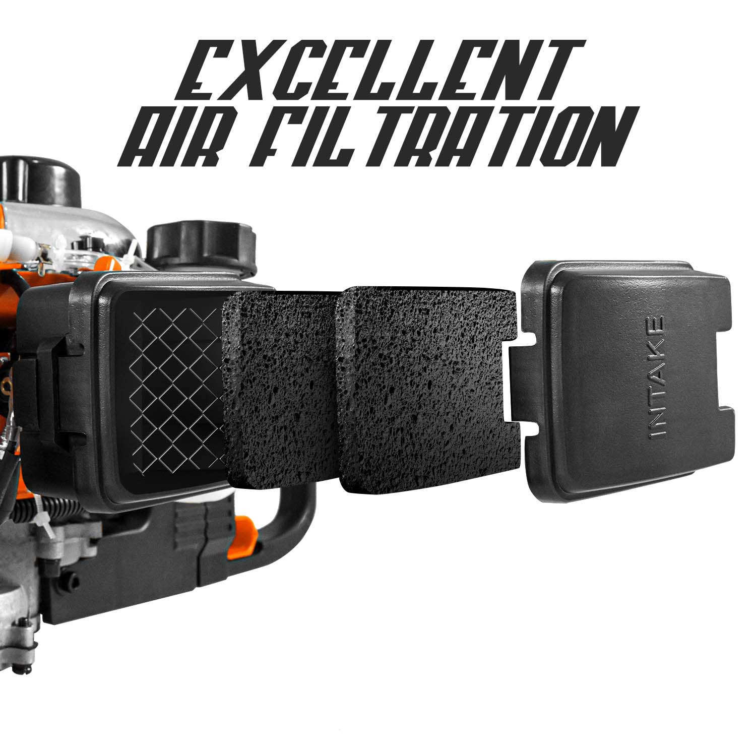 Tagliasiepi A Scoppio 22,50cc A 2 Tempi Da Lavoro Giardino - 5