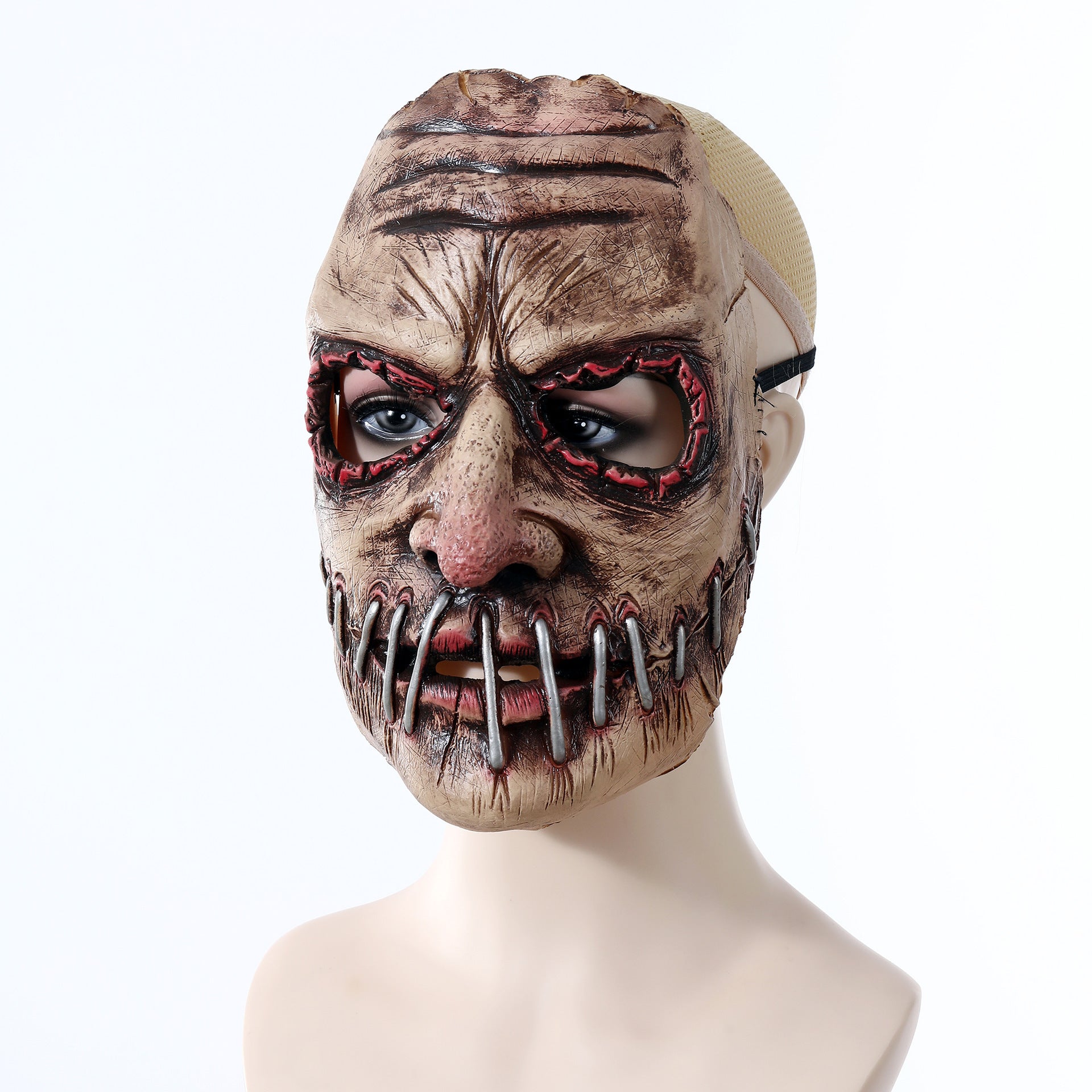 Máscara De Fantasma Ghostface De Látex Para Halloween, Espeluznante Y Realista, Cómoda Y Transpirable, Ideal Para Cosplay Y Fiestas De Terror