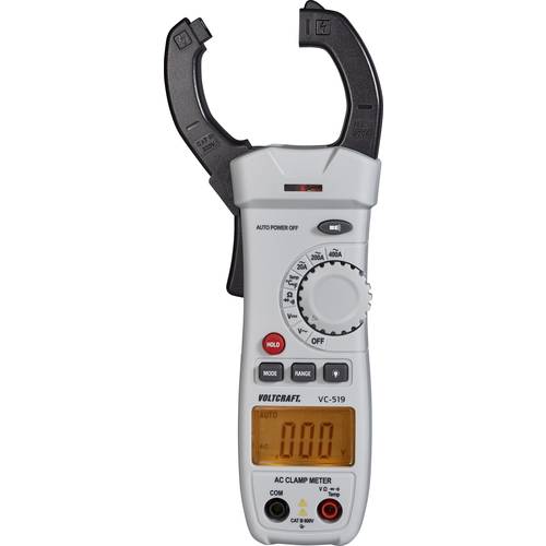 Pince ampèremétrique VOLTCRAFT VC-519 VC-519 numérique étalonné: dusine (sans certificat) CAT III 600 V Affichage - 2