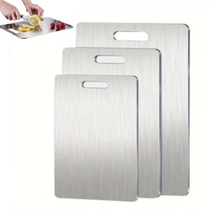 Moritz & Moritz 2 taglieri in plastica con scanalatura in granito - 25 x 15 cm - taglieri senza