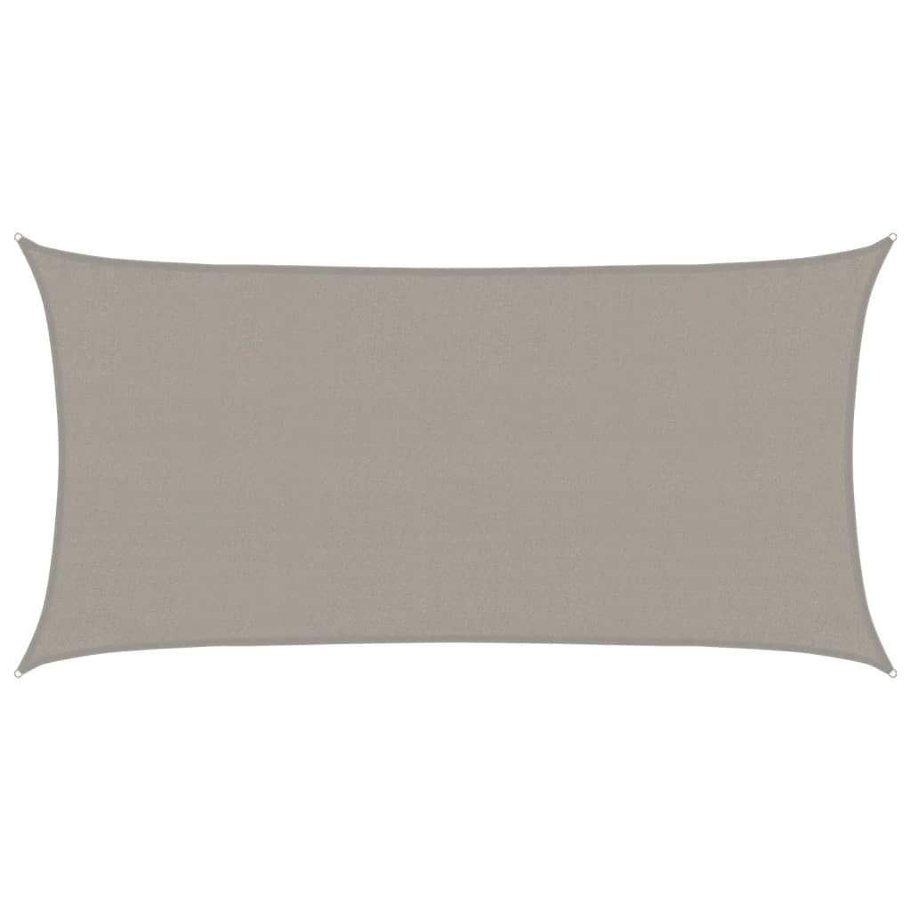 Shade&Beyond Voile D'ombrage Rectangulaire Incurvée De 4,8 X 6,1 M, 185