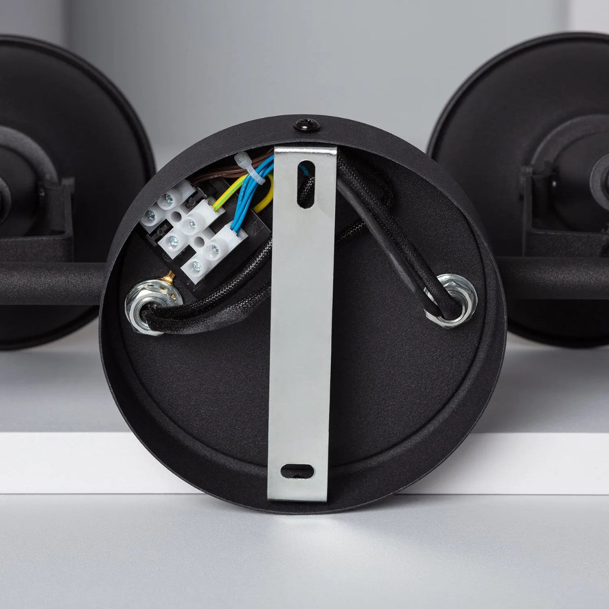 Lampa sufitowa wisząca Retro czarno-złota 4xE14x20W retro wym: 19 x 73 cm metal Abruzzo - 8