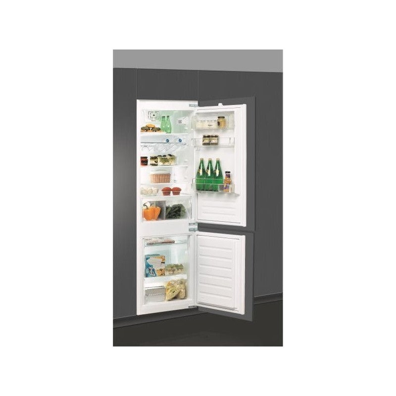 Réfrigérateur Combiné Whirlpool 588L Inox - No Frost, Freshbox 0°C, Bac à Glaçons - Design Moderne 186cm
