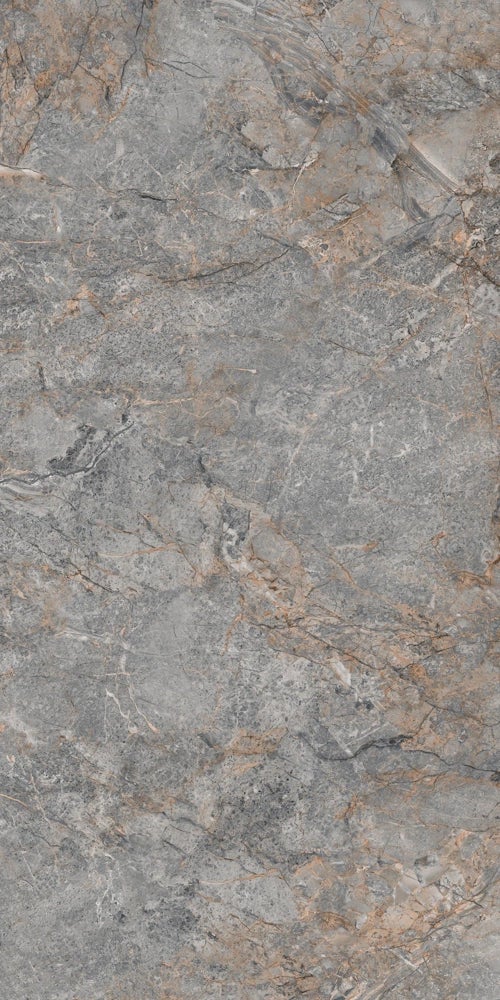 Carrelage sol / mur effet marbre gris PETRAVIA GREY l.60 x L.120 cm Mat LIMCARO