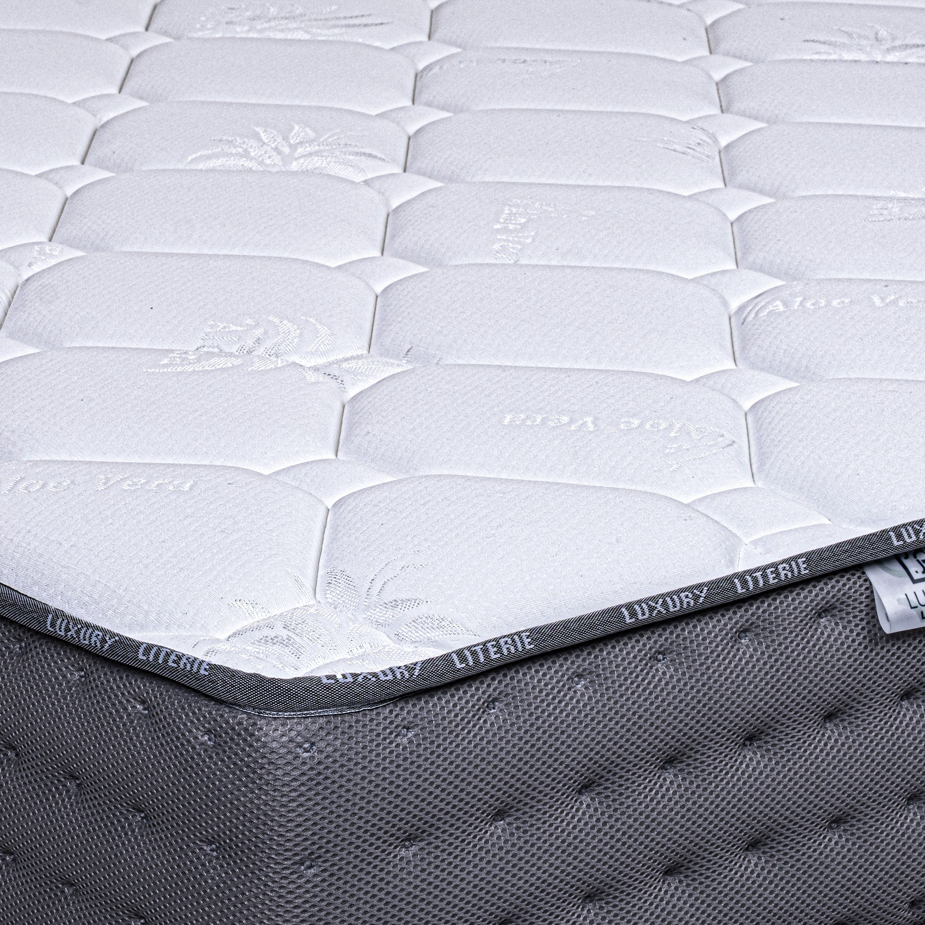 Matelas ferme Zen 90 x 190 x 20 cm, mousse haute densité, face été
