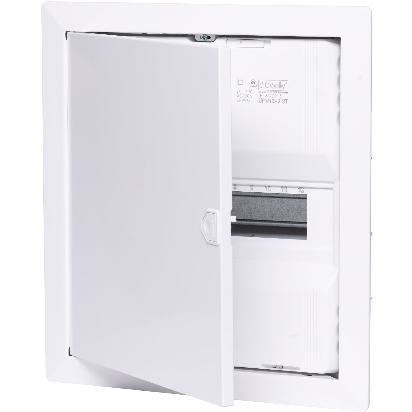 F-TRONIC JUMBO Rozdzielnica Podtynkowa 1x14 IP30 Drzwi Pełne 400x365x98mm