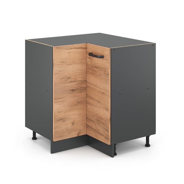 Vicco Meuble dangle R-Line, Chêne de force doré, 75.6cm sans PT