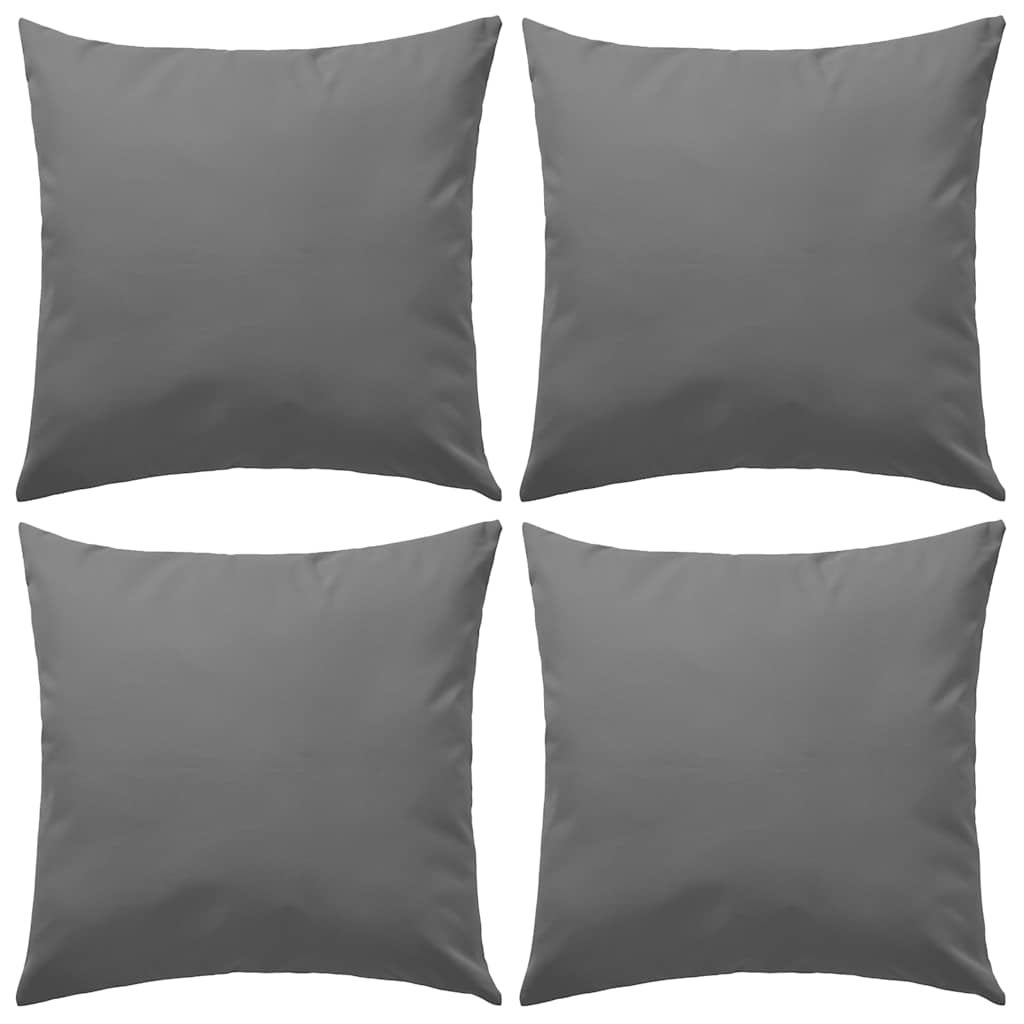 Vidaxl Cojines Para Exteriores 45X45 Cm 4 Unidades Gris , Leroy Merlin
