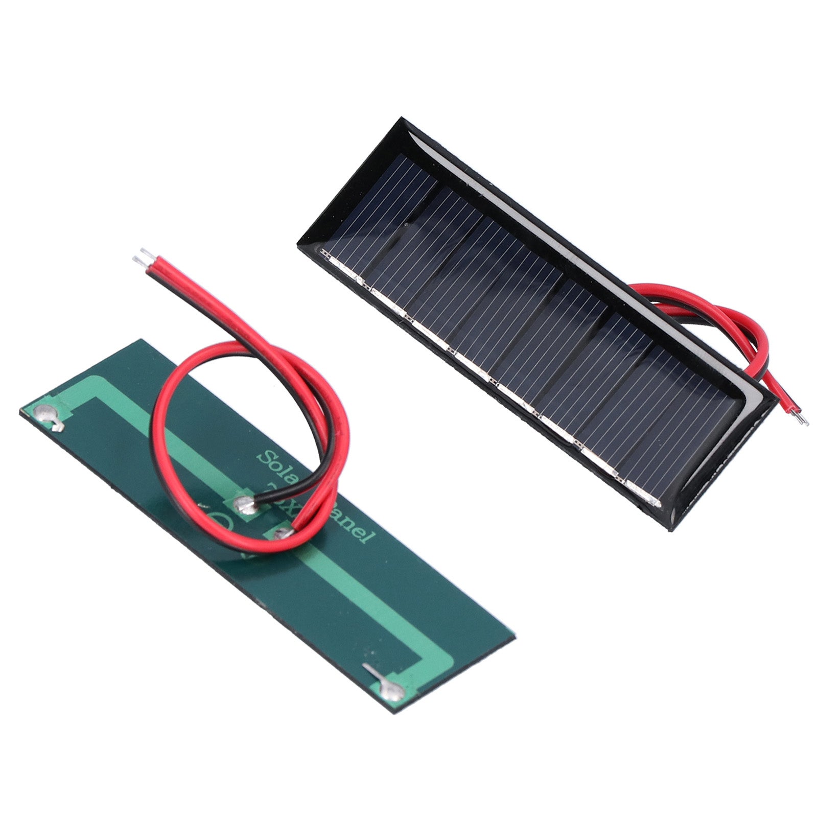 Painel solar, 0.2W 4V 2Pcs 75x25mm, polissilício - 3