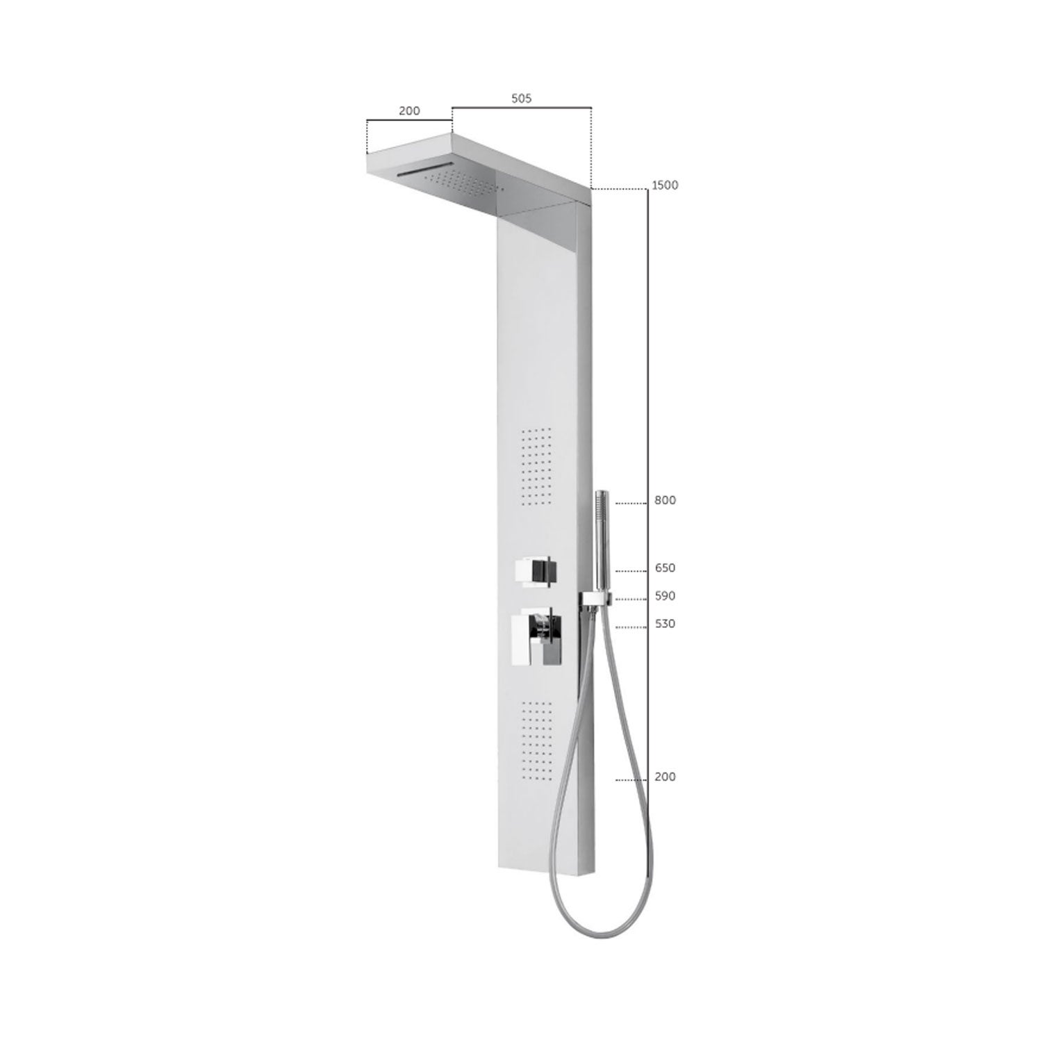 Kohler 20998-CP Declaración VES Cabezal de ducha de una