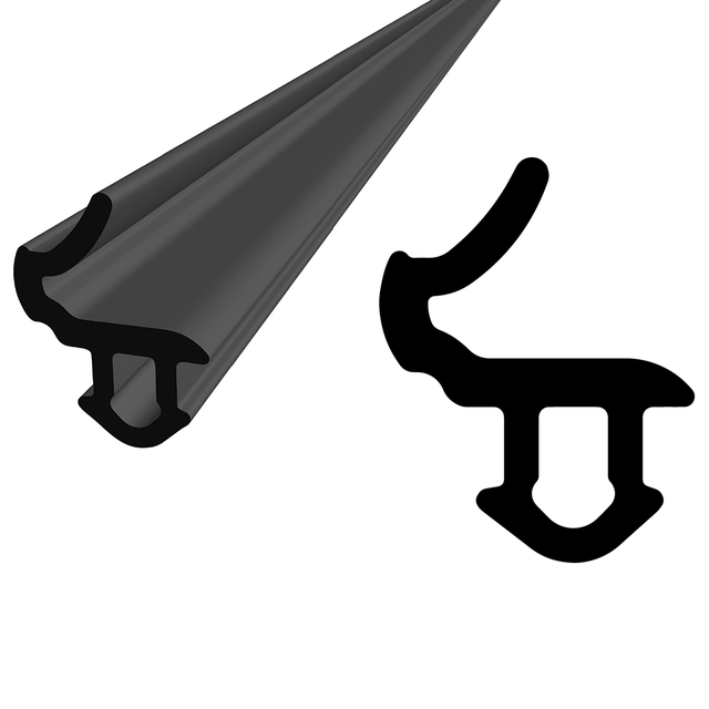 Joint de fenêtre EPDM noir WS009 1 m joint pour fenêtre joint de porte profil d’étanchéité KYCT