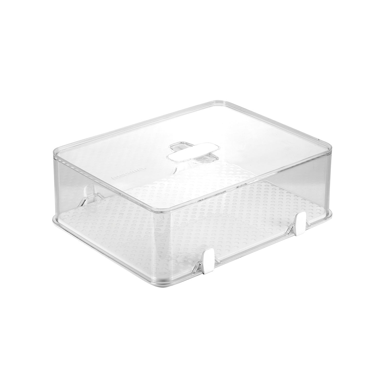 Avilia Portaformaggio Igienico per Frigorifero Spargiformaggio - Contenitore Ermetico in Plastica Speciale, Lavabile in Lavastoviglie, 8x7x11cm, 600ml