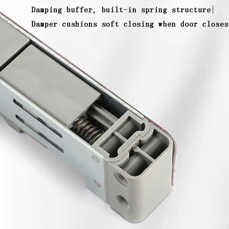 Amortisseur De Tampon De Porte,Ferme-Porte Hydraulique RéGlable,Ferme-Porte Silencieux Domestique,Besoin De Distinguer La Gauche Et La Droite,Facile à - 3
