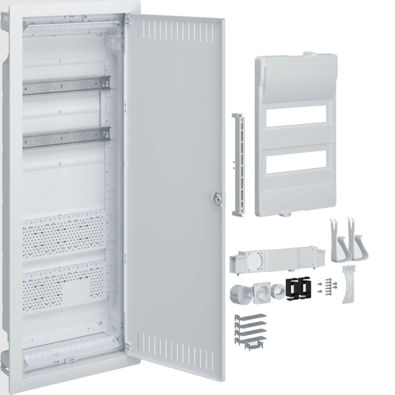 HAGER Rozdzielnica Podtynkowa Hybrydowa Skrzynka 2x12 mod. VU602PLH