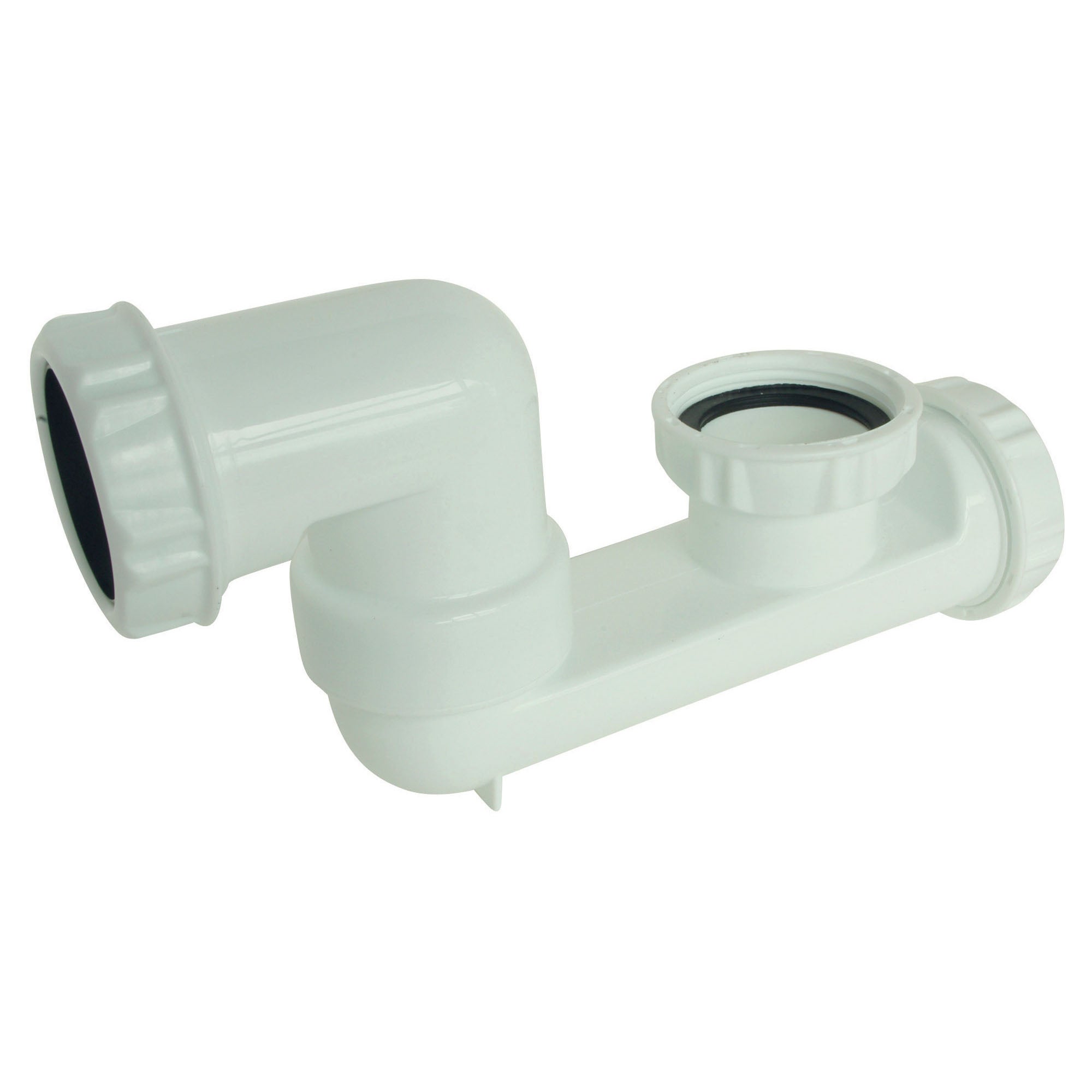 Sifone Per Lavandino Regolabile SOMATHERM - Bianco, Evacuazione 40mm, Altezza Regolabile - Foto 12